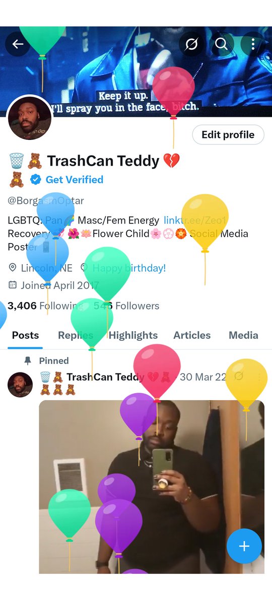 BorgasmOptar's tweet image. Happy birthday to me 🎁💝