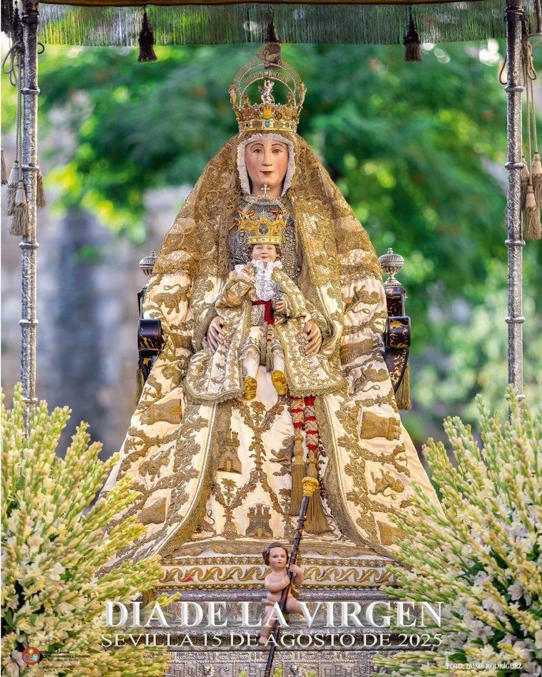 🙏🌸¡Mañana es un día especial en #Sevilla! 🌟 El 15 de agosto celebramos la salida procesional de la #VirgendelosReyes 👑✨

¡Ven luego a hacernos una visita!😉

Consulta aquí los horarios de la procesión
👇
bit.ly/2vCbKy0

#VirgenReyes #Procesiones #Virgen #Tradiciones