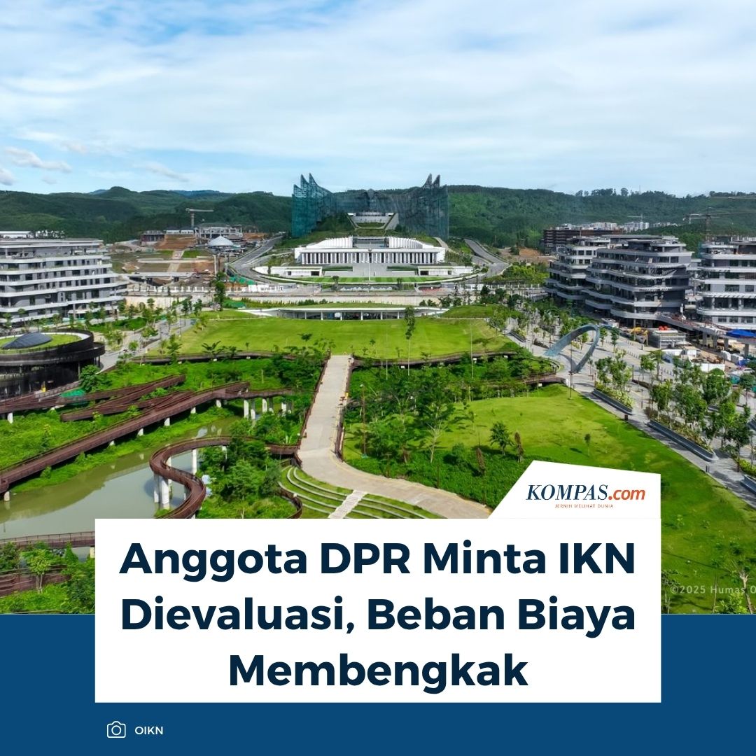 kompascom's tweet photo. Anggota DPR Minta IKN Dievaluasi, Beban Biaya Membengkak

Baca di https://t.co/wBGJgyvTyj https://t.co/Vkl1A4c9KV