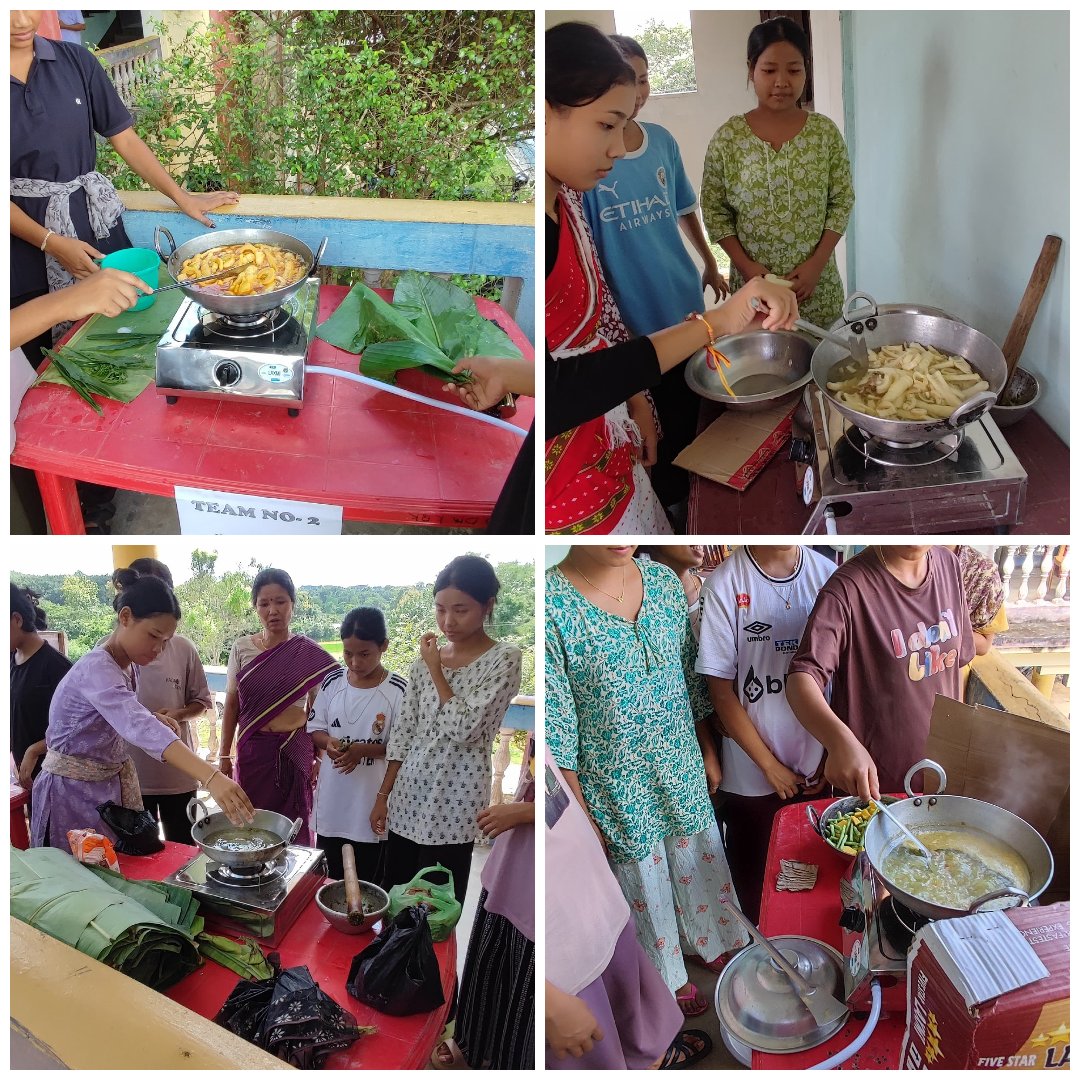 ERO_karbook's tweet photo. 3 days Sub-Divisional level workshop on "Tribal culinary practices and ingredients" started on 11/08/2025 at Karbook Multipurpose hall by the SDTWO Karbook  in collaboration with Tripura Cultural &amp; Research Institute, Tripura 

@mygovtripura 
@DmGomati 
#tribaldishes https://t.co/ok4gZn5tcm
