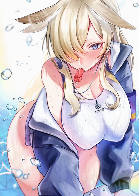 #三連休はフォロワーが増えるらしい 
去年描いたカンナ(お乳首と耳かわいい) 