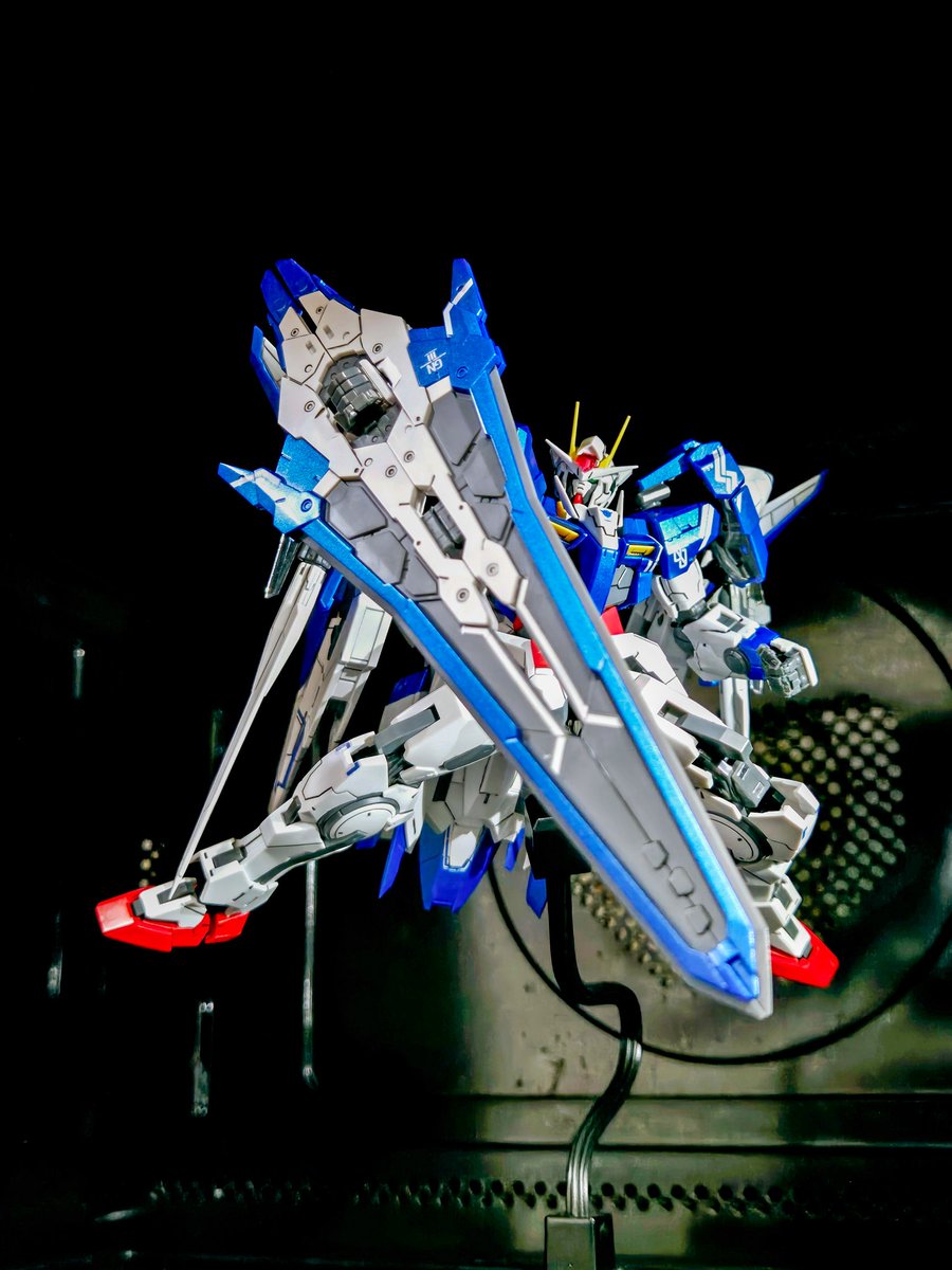 baekshiro's tweet photo. ダブルオーザンライザーを作ったよ https://t.co/GcuvbT3K1n
