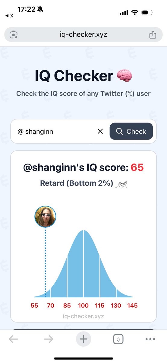 никогдп не верил айкью тестам, но этот точно не врёт