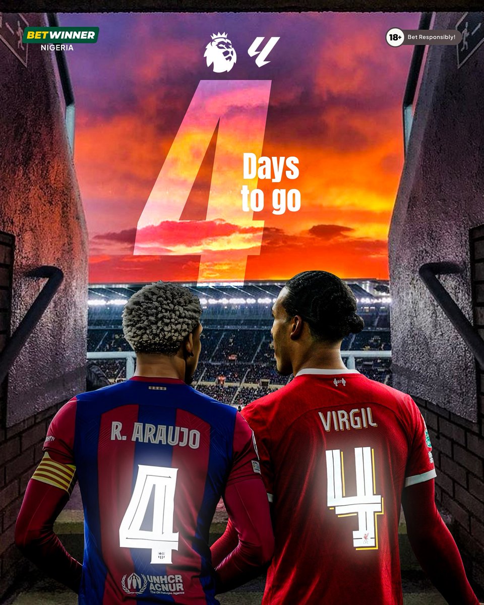 The English Premier League and Spanish La Liga 2025/2026 season both commence in 4 days! Are you ready???