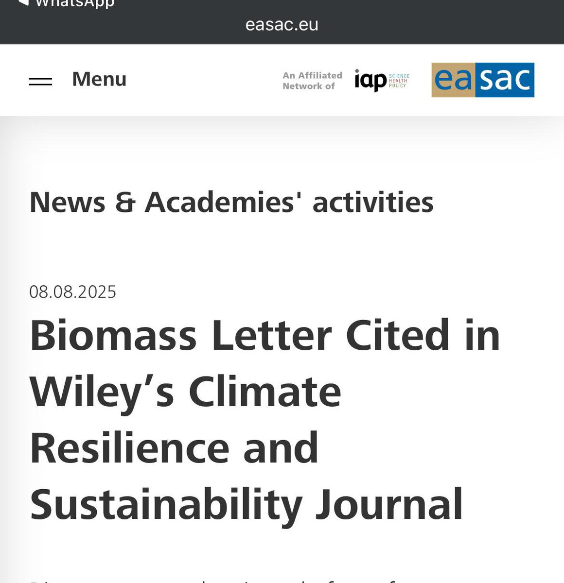 Bio-energie, voornamelijk uit #bosbiomassa, blijft een van de belangrijkste gesubsidieerde onderdelen van de zogenoemde ‘duurzame, hernieuwbare energie’ in #Europa. 

Hoewel het #politieke beleid (na talloze wetenschappelijke rapporten en praktijkrapportages met bewijs van