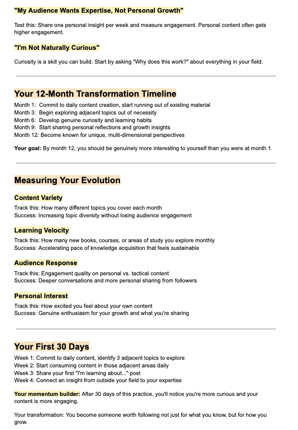 A masterclass on building a 10,000 followers &amp; $100,000 a month personal brand: