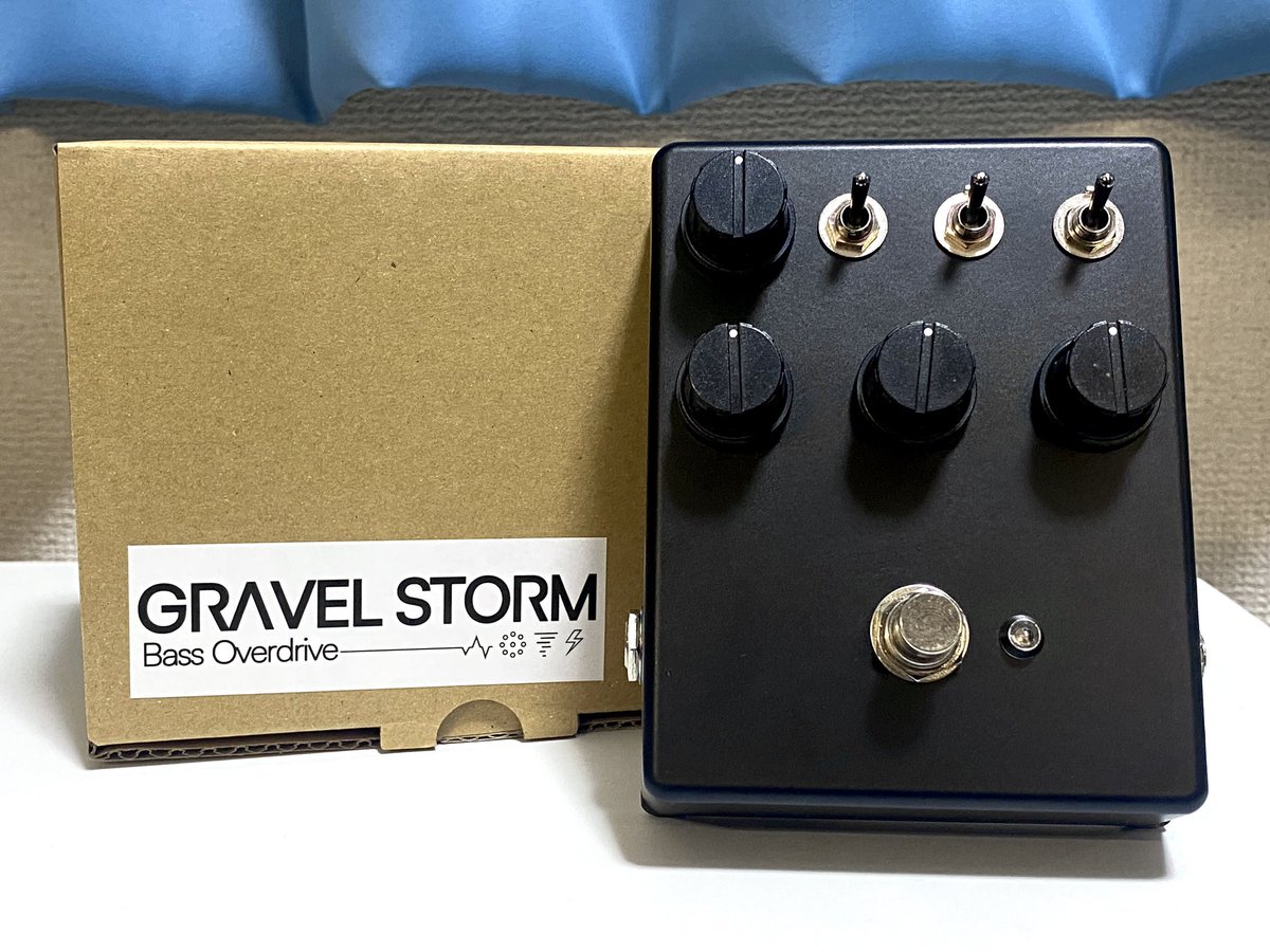 my new gear...

SONIFIX Gravel Storm Bass Overdrive✨✨

話題のオーバードライブ、買っちまいました