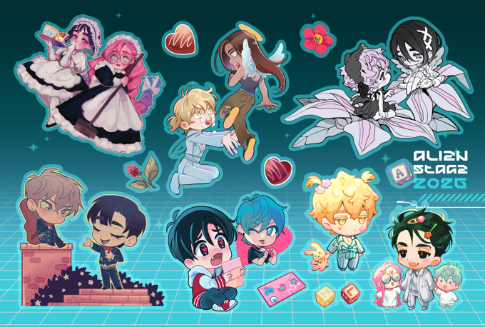 irask_art's tweet photo. Campaign launched! Please consider supporting this project. It's a 2026 #AlienStage calendar featuring several Latin American artists! Remember that payment will not be processed until the campaign ends if the goal is reached. THANK YOU SO MUCH! plz share🐣https://t.co/PiV98IrEXQ https://t.co/Rka9eo8K4q