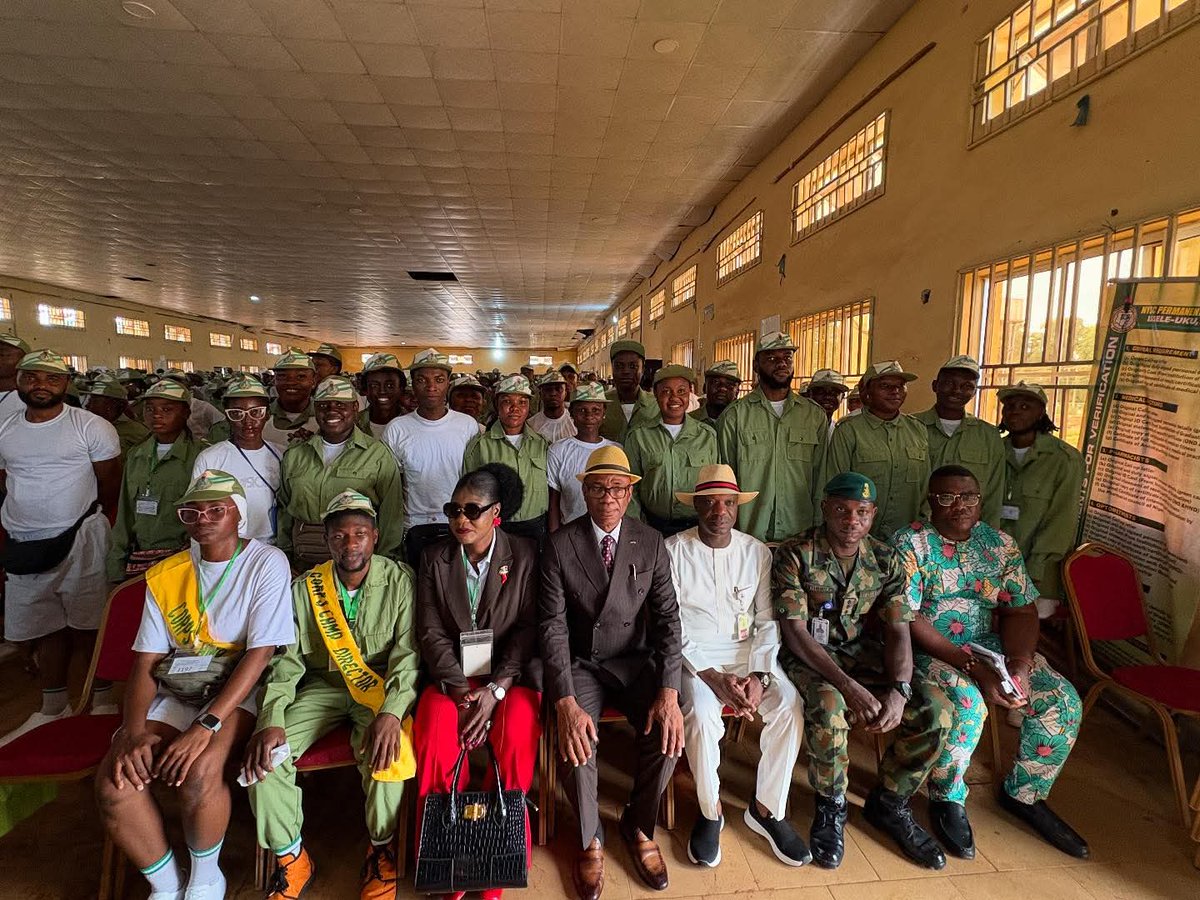 nysc360's tweet photo. NYSC Delta – One Love, One Family

#NYSC2025 #BatchBStream1 #NYSCDelta #OneLoveOneFamily #CorperUnity #GreenWhiteGold #OneNigeria #CampVibes #NYSCExperience #CorperLife #ServiceAndUnity #NaijaToTheWorld #ExplorePage #TrendingNow #YouthInService #CampBonding #NYSCNationwide #CorperVibes #StrongerTogether #ProudCorper