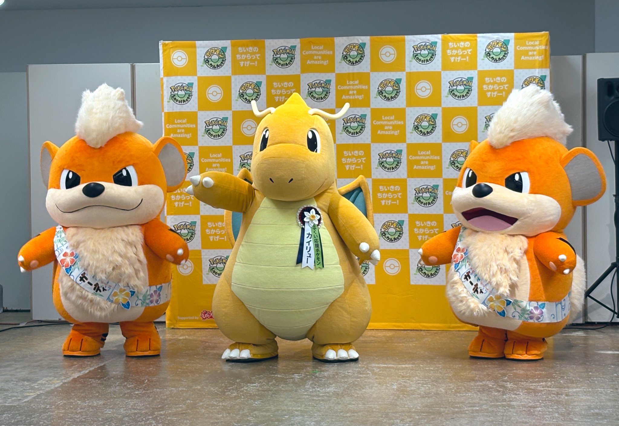 ポケモンローカル Acts 物産展 ヌオー カイリュー ヤドン