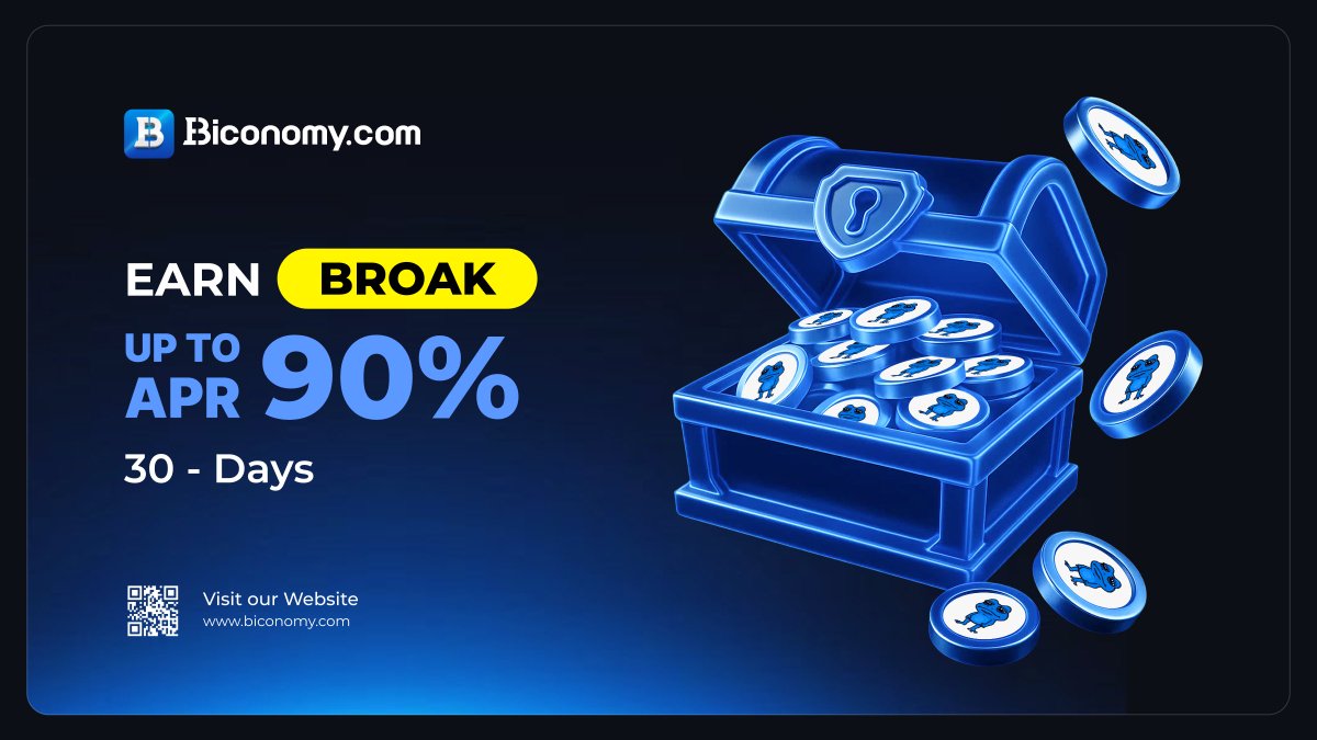 BiconomyCom's tweet photo. 🚀 https://t.co/egaqT81Snr Earn - #BroakOnBase Locked Products: Enjoy Up to 90% APR in Rewards! 🚀
https://t.co/egaqT81Snr Earn is pleased to announce a Locked Products update on @BROAKonBase . Subscribe to #BROAK on https://t.co/egaqT81Snr Earn Locked Products during the Promotion Period to get up to 90% in APR rewards!💎
🔥 Limited-time Earn campaign: Deposit $BROAK and enjoy up to 90% high Earnings 🔥
https://t.co/f0eDBFmgfB
Full details👉 https://t.co/T21w1hRAc1
#BiconomyCom #BIT #Crypto #Blockchain #Investing #Stake #Staking #Earning #Cryptocurrency #cryptocurrencies #CryptoStaking