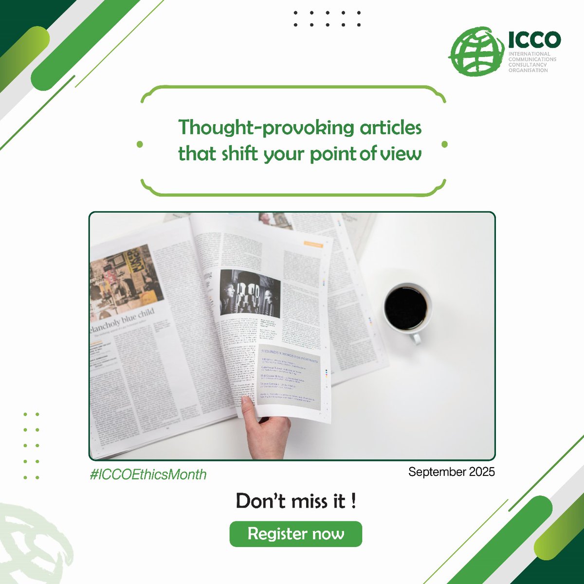 ICCOpr (@iccopr) on Twitter photo 📢 In 2025, AI speeds PR content-but who ensures truth, bias & consent?
Join #ICCOEthicsMonth to explore AI, ethics & trust in PR.
👥 Panel | 🌍 Contest | 📰 Articles
📩Get involved: joulyn.kenny@iccopr.com 📢 In 2025, AI speeds PR content-but who ensures truth, bias & consent?
Join #ICCOEthicsMonth to explore AI, ethics & trust in PR.
👥 Panel | 🌍 Contest | 📰 Articles
📩Get involved: joulyn.kenny@iccopr.com