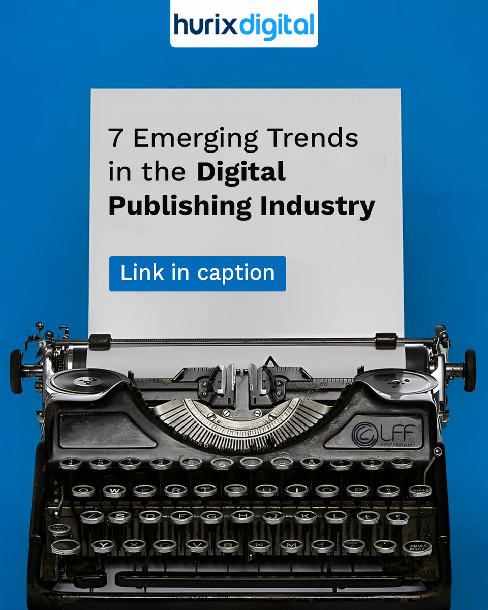 hurix_digital's tweet image. Innovation, accessibility, and reader-first experiences. ✨

Explore how the digital publishing landscape is evolving:
1️⃣ Audio &amp;amp; eBook explosion: Immersive, multimedia formats are captivating tech-savvy readers.

#DigitalPublishing #PublishingTrends #HurixDigital