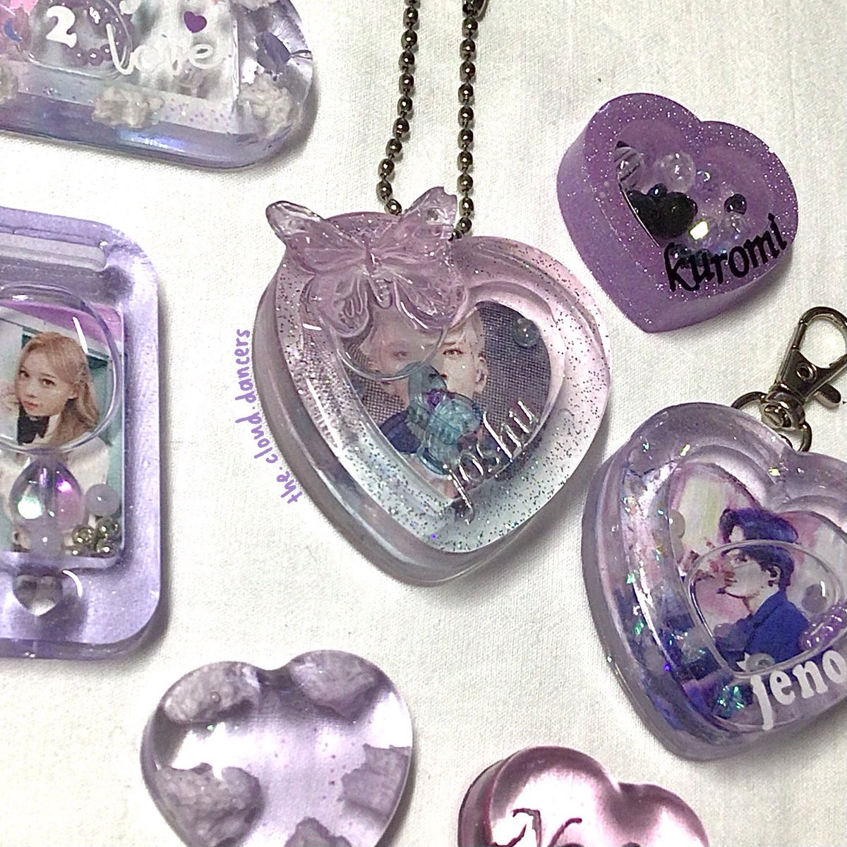 The Cloud Dancers | custom resin charms tweet media