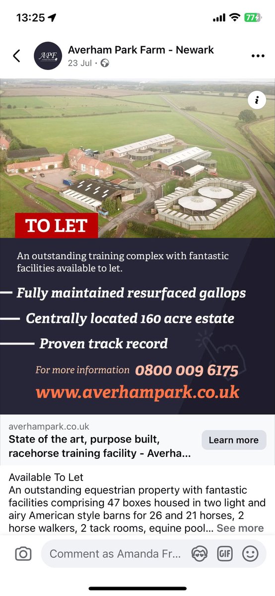 WE ARE NOT MOVING

We would love to get more horses &amp; owners so we could take over the other barns but despite our continued success since moving here this does not seem to be happening

If you have a horse that you think would benefit from a change of scenery get in touch