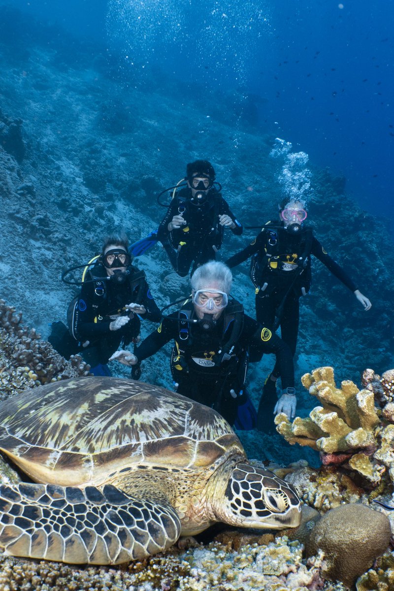 Back in the saddle today after an incredible visit to Indonesia and the reefs off Bunaken Island…