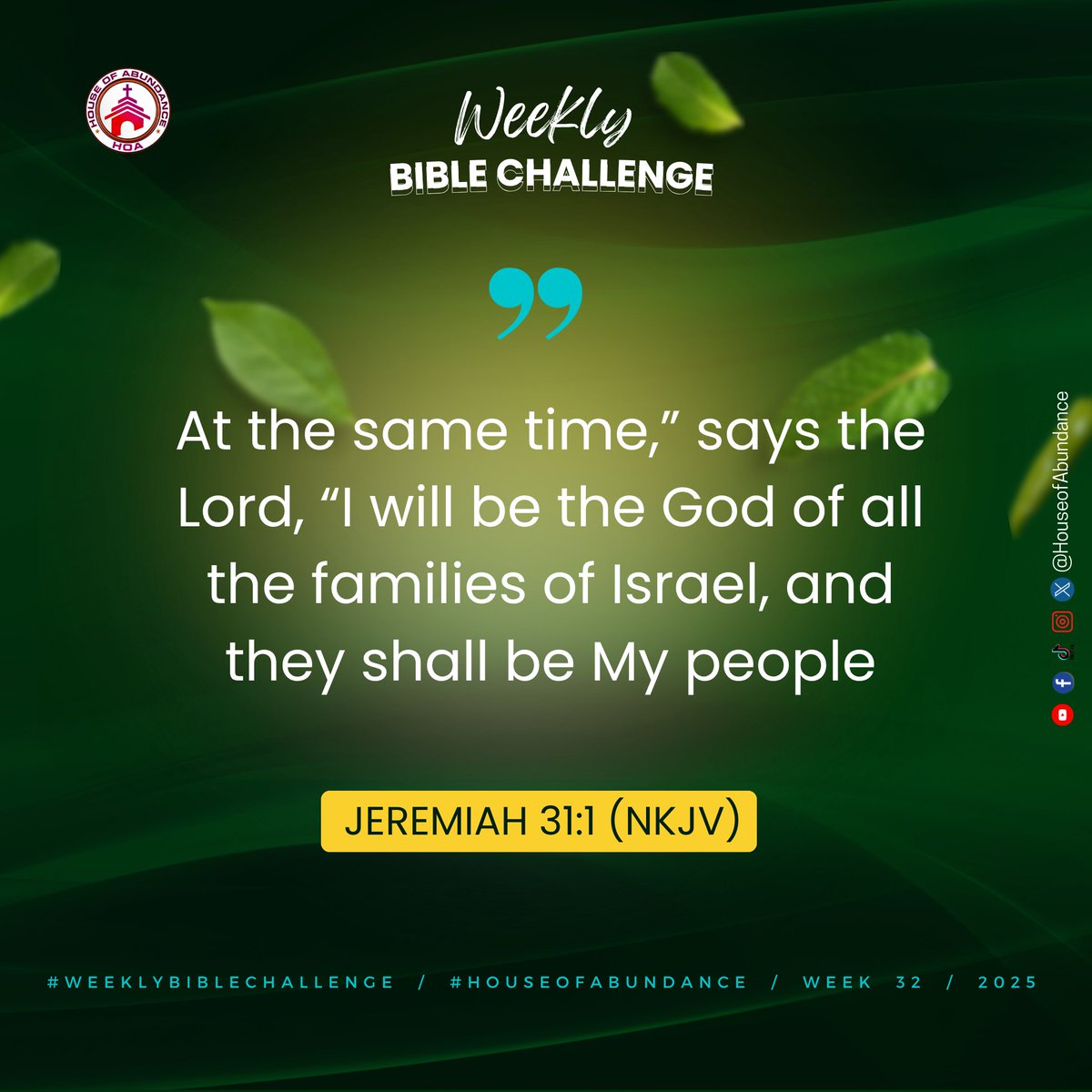 emmsonjay's tweet photo. #WeeklyBibleChallenge
#Week32
#HouseofAbundance https://t.co/SHYJShU5Ne