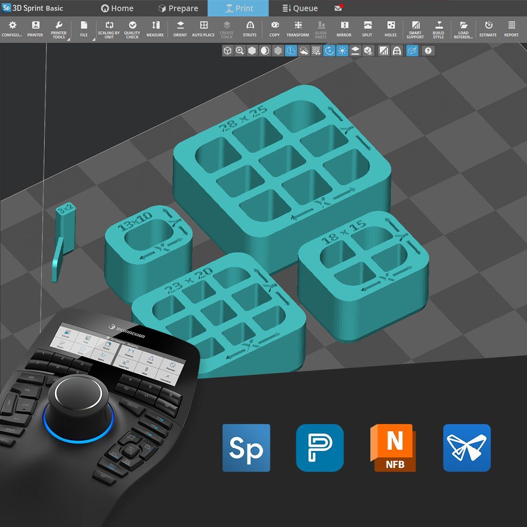3Dconnexion's tweet image. Handling complex prints is easier with #SpaceMouse and enhanced support in professional slicing software: #GrabCADPrint #PreForm #Netfabb #3DSprint

Find out more: 3dconnexion.com/software/?sort…