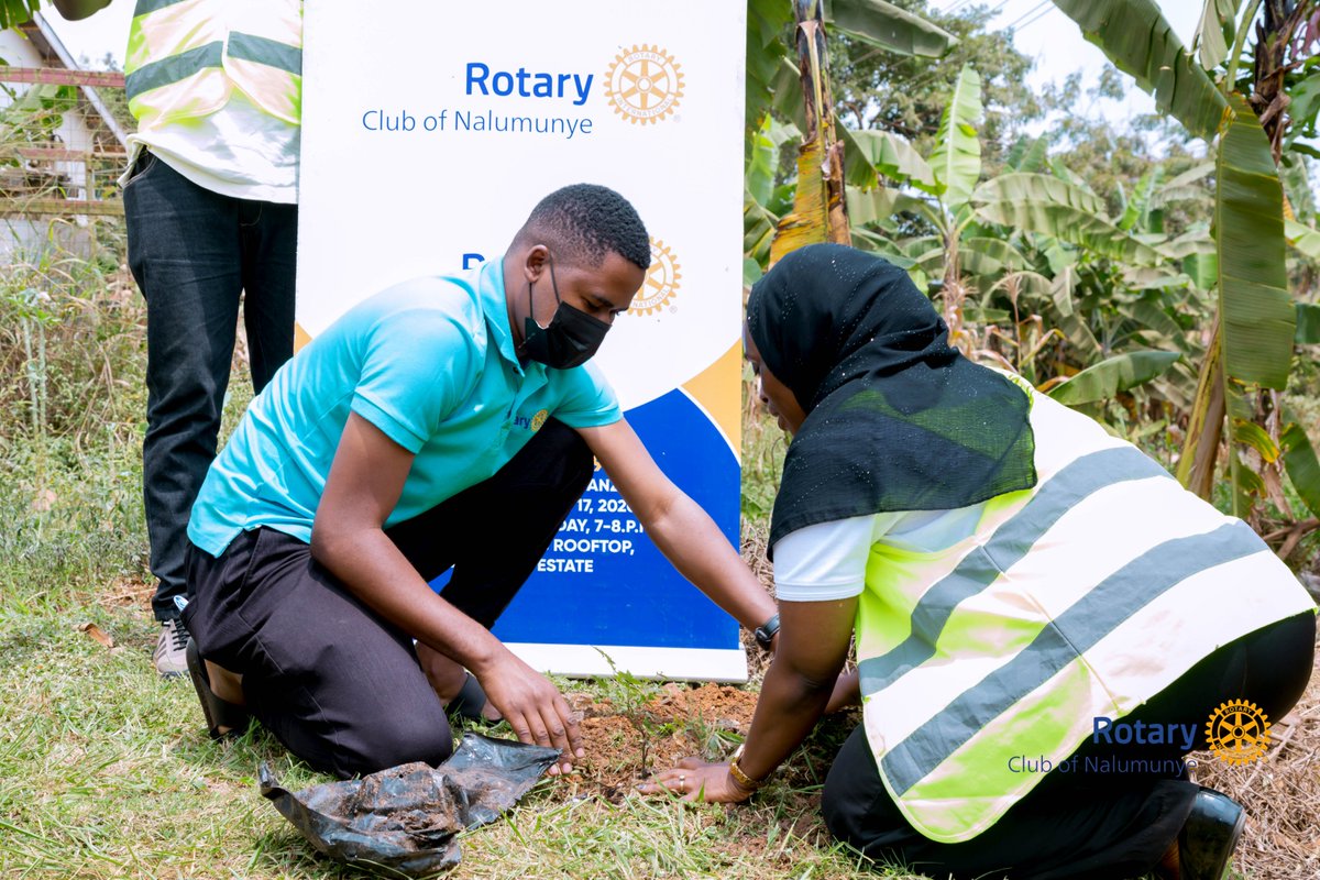 RotaryNalumunye's tweet photo. Biting Back at Malaria!
RC Nalumunye took a step towards a malaria-free future by planting mosquito-repelling plants at Kitebi Health Centre III over the weekend!🚫🦗
This is just the start - stay tuned for more plantings & awareness initiatives! 💪 #MalariaMustGo #RotaryServes https://t.co/n66XwGjXKy