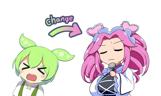 アイコンをずんだもんからめたんに変えました 