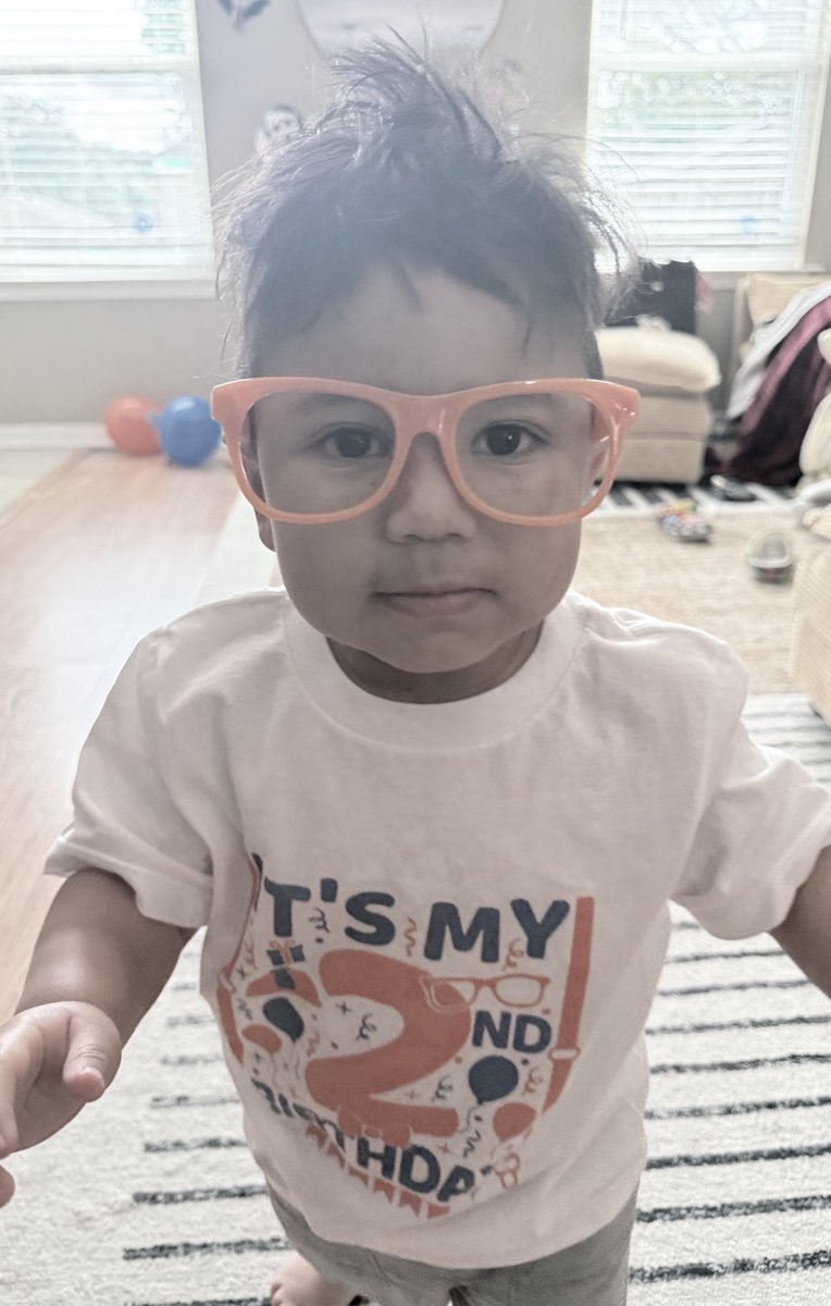 sweetest_cin322's tweet photo. Happy 2nd Birthday to the one that keeps us on our toes! Mommy loves you so much Doodlebug. I am so proud of the little human you are becoming. You bring so much happiness into our world, the universe knew we needed you! Keep shining my baby. Te Amo mi rayo de luna! 🥳🩵 https://t.co/6ZRijbdFfH