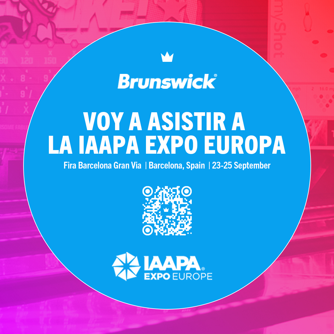 🎯 ¡Nos vamos a la IAAPA Europa! 🎯
Del 𝟮𝟯 𝗮𝗹 𝟮𝟱 𝗱𝗲 𝘀𝗲𝗽𝘁𝗶𝗲𝗺𝗯𝗿𝗲 estaremos en la feria más top del sector del ocio y no venimos solos: junto a <a href="/BrunBowl/">Brunswick Bowling</a> vamos a mostrar todo para llevar tu bolera al siguiente nivel 🎳

brunswickbowlinginternational.com/iaapa-expo-eur…
#IAAPAEuropa