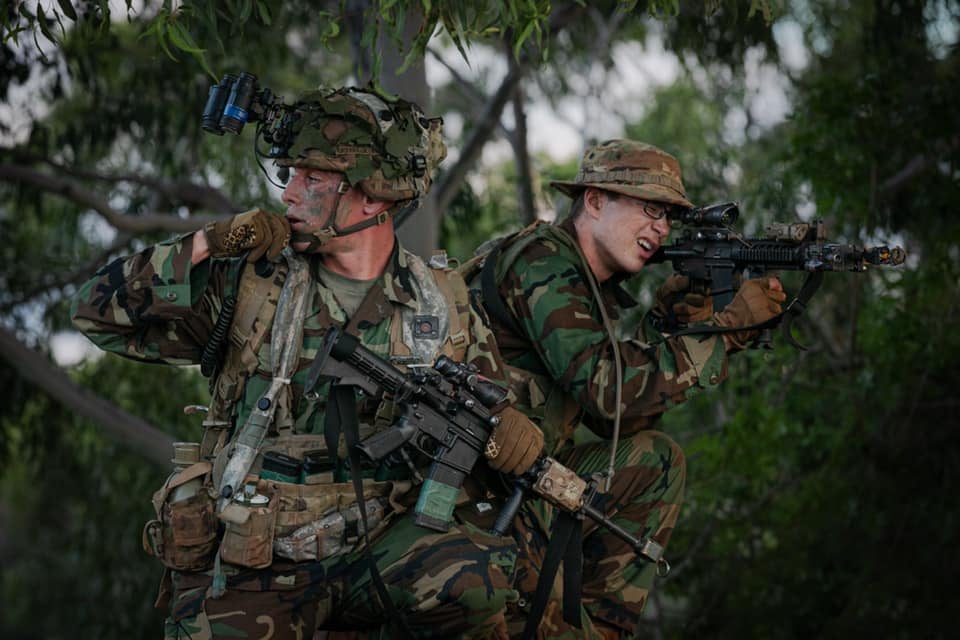 trip_to_valkiri's tweet image. Troopers from US Army 25th Infantry Division rocking the M81 Woodland gear, 2022 period.