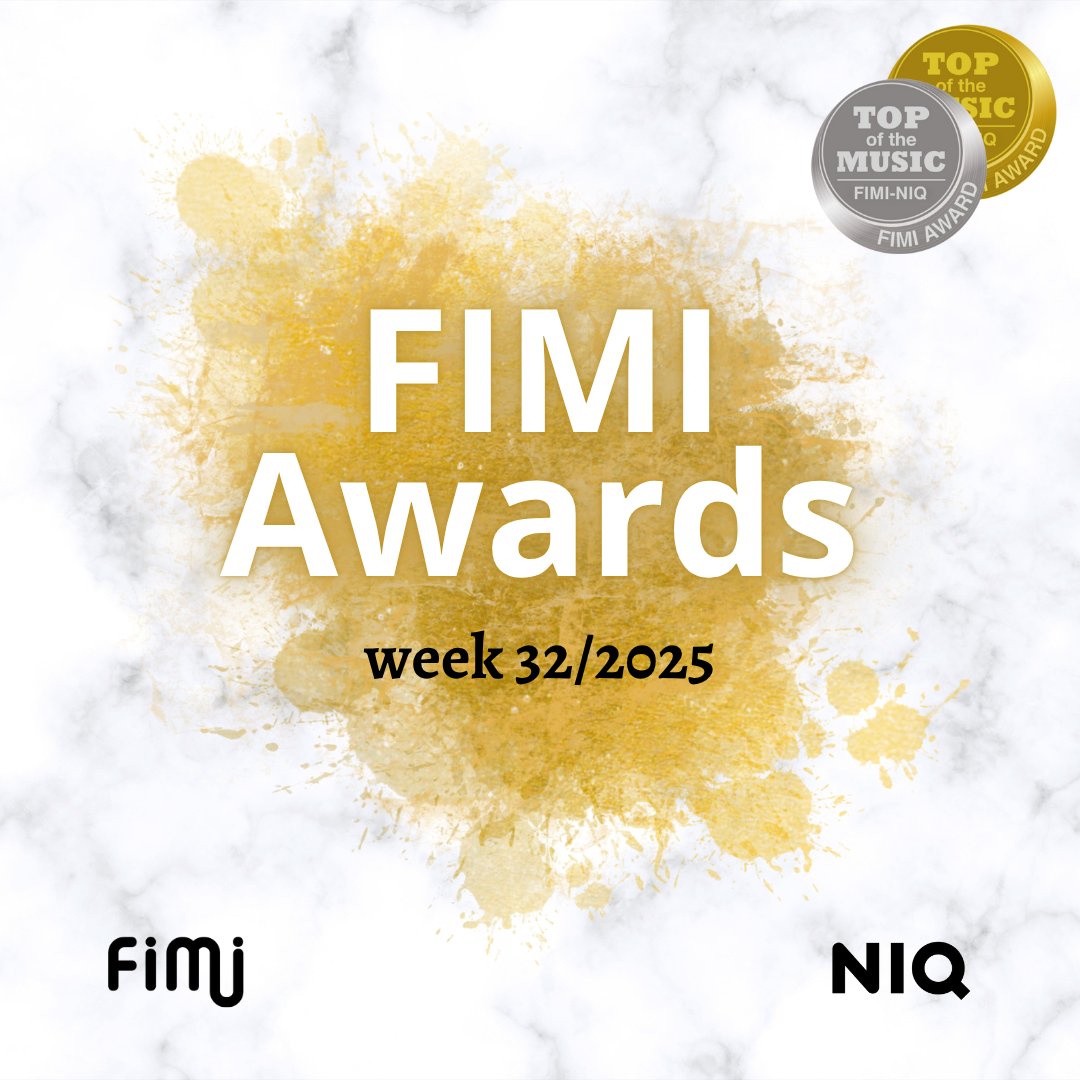 Music Lovers, sono arrivati i nuovi #FIMIAwards! 📀💿

Le certificazioni della week 32/2025 sono online su fimi.it e sull'app FIMI scaricabile gratuitamente qui:  bit.ly/3vShRMd