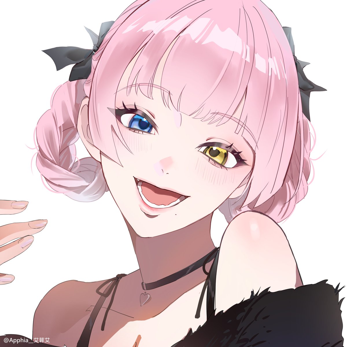 Apphia__'s tweet photo. 【commission】 
🎀
#插畫 #繪畫 #電繪 #約稿 #繪畫委託 #畫畫 #絵画 #イラスト #illustration https://t.co/Pl5SDjKpYA