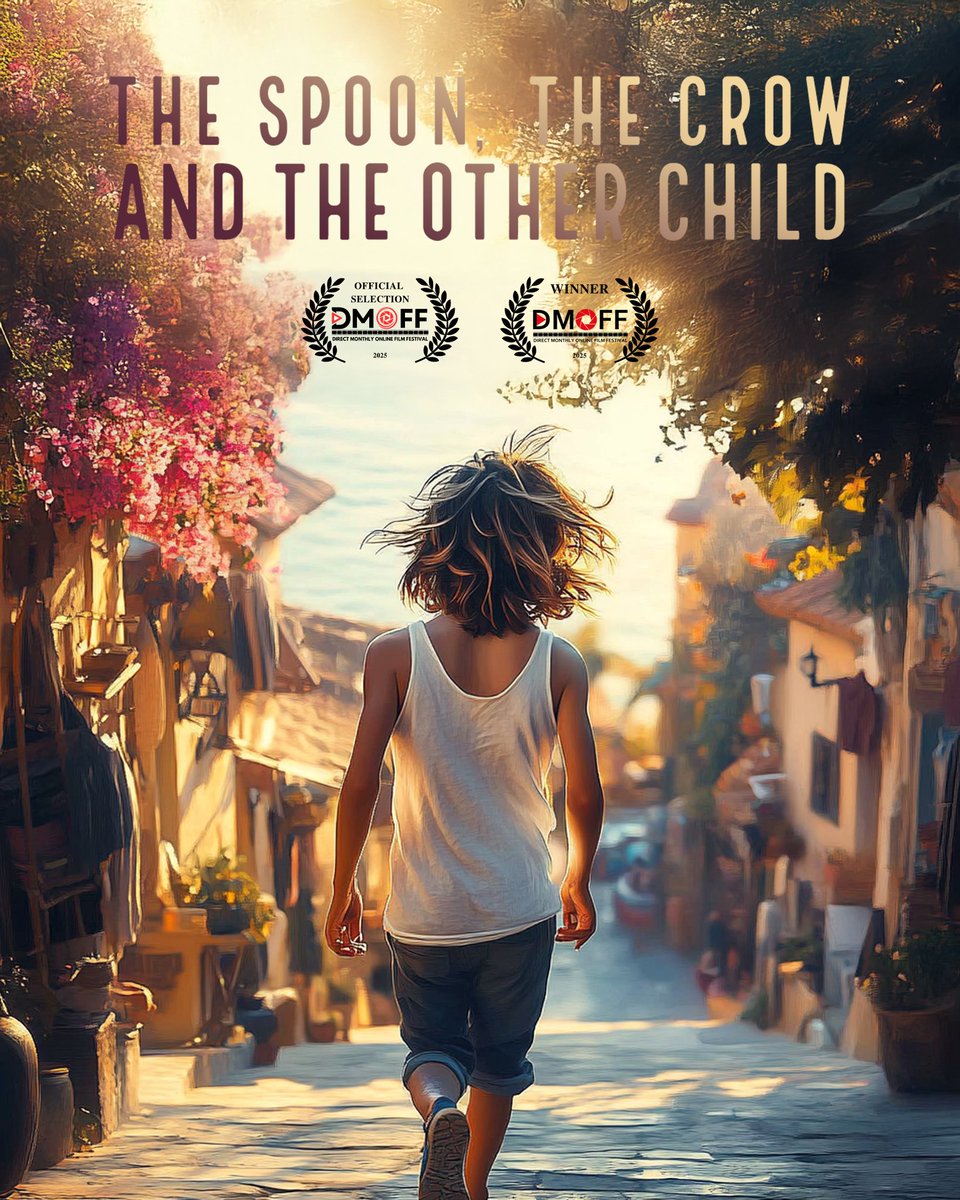 DefoluBey's tweet photo. My film "The Spoon, The Crow and The Other Child"...
I'm really happy to be part of the @dmoffest. For filmmakers like me, this kind of support means a lot. It gives us courage and motivation to keep creating.
Thank you so much!
#dmoffestival #dmoffest #dmoff https://t.co/PQJfhe1opm