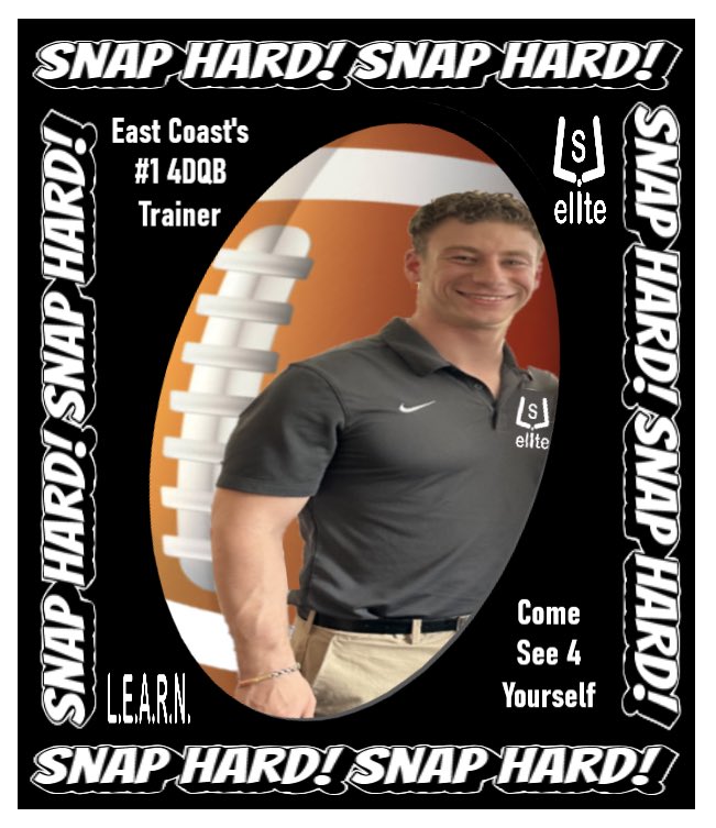 LSLELITE's tweet photo. In 3.5 short years while attending Princeton University, I have PERSONALLY trained, in-person &amp; virtually, over 120 Long Snappers in 17 states, including Hawai’i. If you are willing to "COMMIT 2 DOMINATE," I will "COMMIT 2 SHOW YOU HOW!" DM for info on LSL ELITE 4DQB TRAINING. https://t.co/zapUoXlEQU