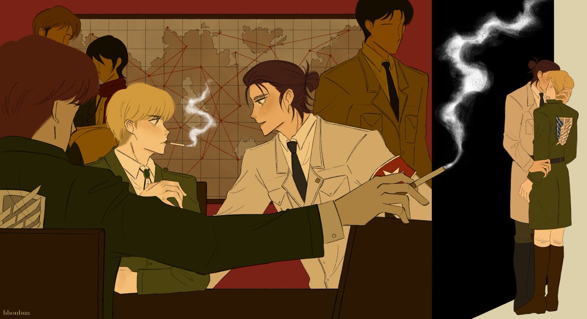 hhonbun's tweet photo. Day 1 - Marley 
The Devil &amp; The Mighty Warrior
#EreminWeek2025 #eremin https://t.co/nRZvEBUIv5