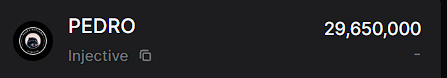 Pedro INJ (@injpedro) on Twitter photo $PEDRO is now added to the <a href="/keplrwallet/">Keplr Wallet 🔭</a> registry! You don’t need to add it yourself anymore, it shows up automatically. This makes it easier to use $PEDRO on @Injective. Big win for the fam! $PEDRO is now added to the <a href="/keplrwallet/">Keplr Wallet 🔭</a> registry! You don’t need to add it yourself anymore, it shows up automatically. This makes it easier to use $PEDRO on @Injective. Big win for the fam!