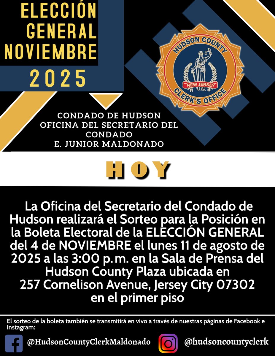 E. Junior Maldonado (@countyclerkhc) on Twitter photo 