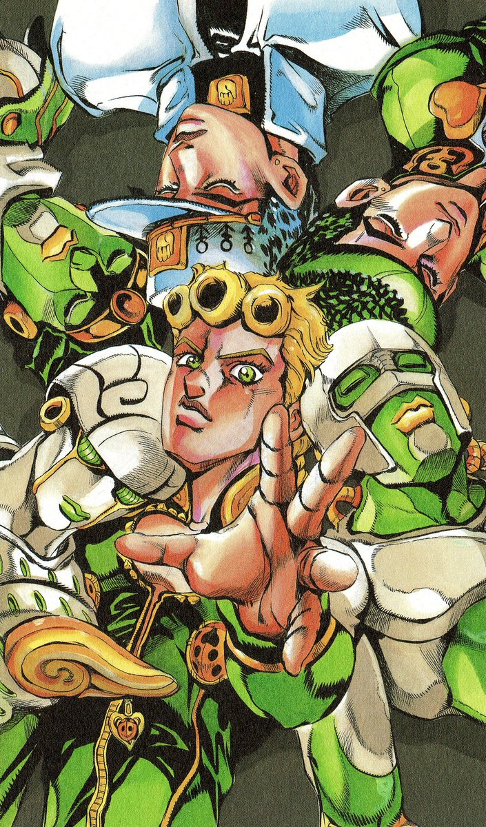 “Goodbye, Morioh – The Golden Heart”, JoJo’s Bizarre Adventure vol. 47, 1996.