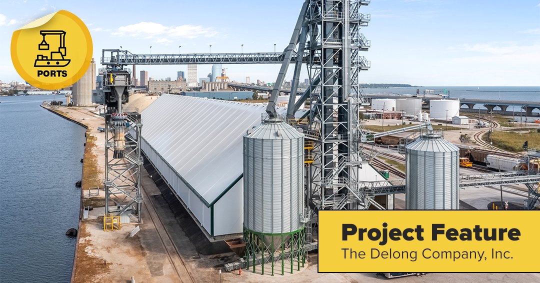 Legacy_Building's tweet image. 🚢 See how the DeLong Company partnered with Legacy to create a 69,600 sq ft bulk storage facility. Engineered for strength, speed, and long-term value.

🔗 hubs.ly/Q03B-phM0

#BulkStorage #PortsAndWaterways #FabricStructures #BuildWithLegacy #LegacyCaseStudy