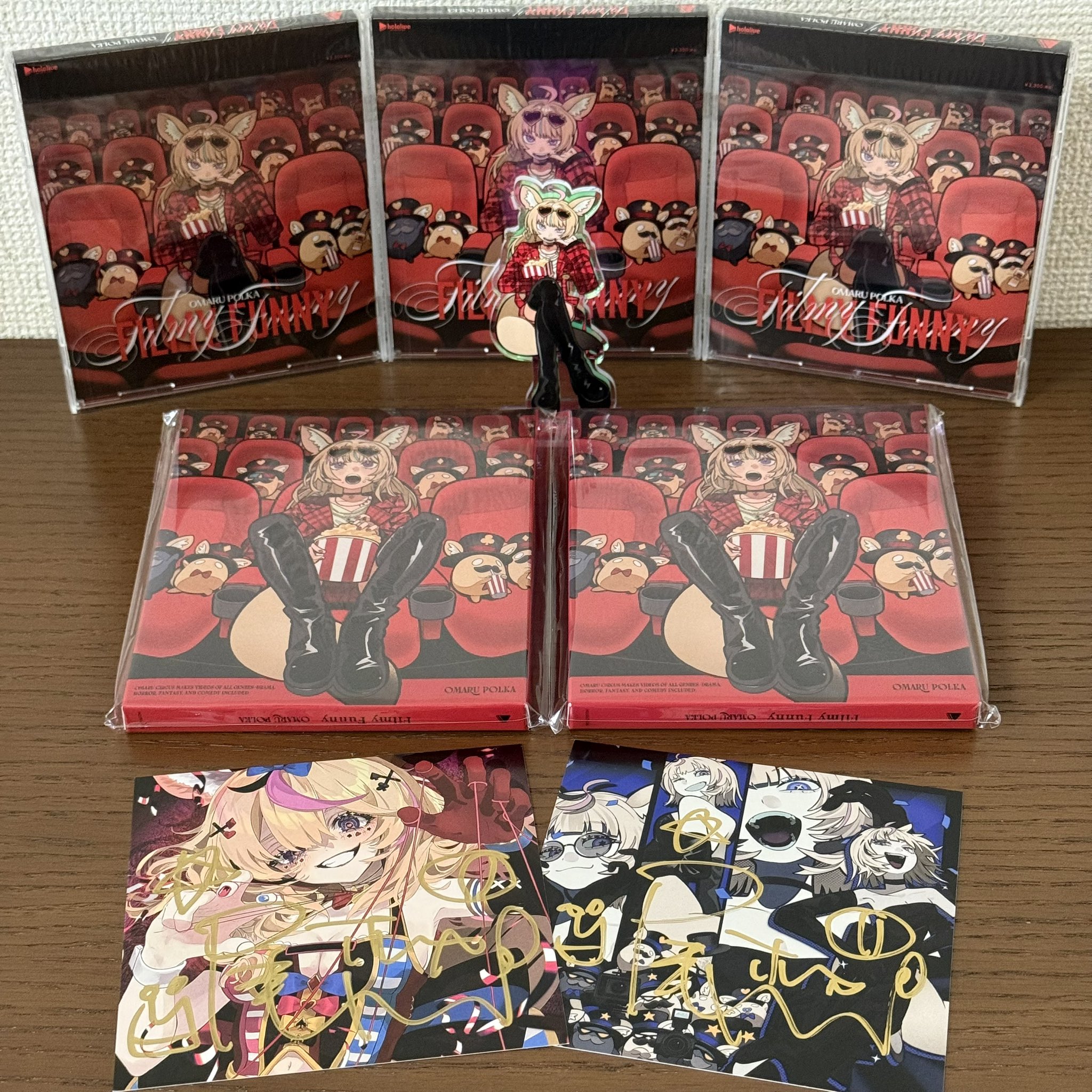 Filmy Funny 限定特典盤 アクスタ 尾丸ポルカ CD ホロライブ Filmy Funny 限定特典盤 アクスタ 尾丸ポルカ CD ホロライブ