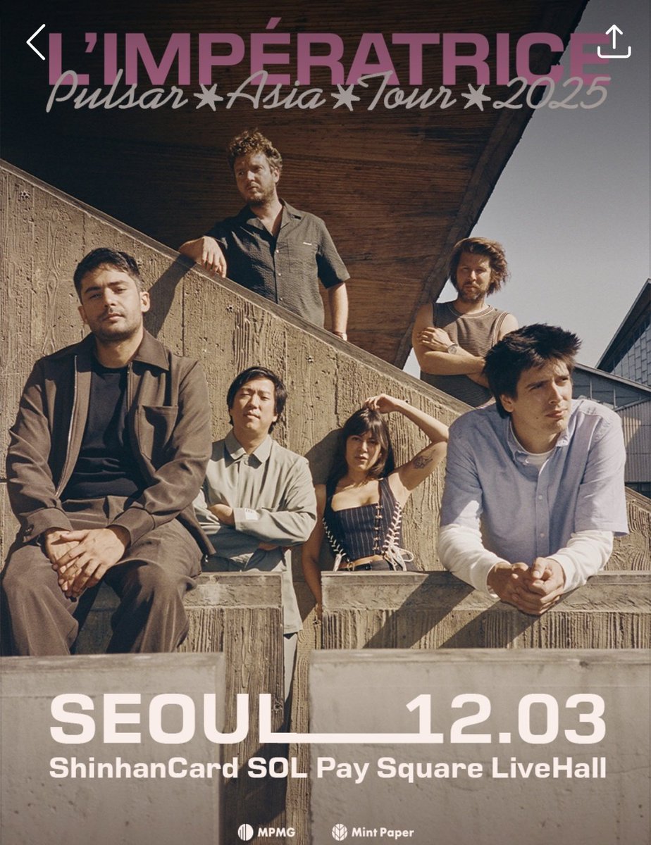 jun_miguel_lee's tweet image. 랭페라트리스 내한공연 12월 3일! #Limpératrice

tickets.interpark.com/contents/notic…