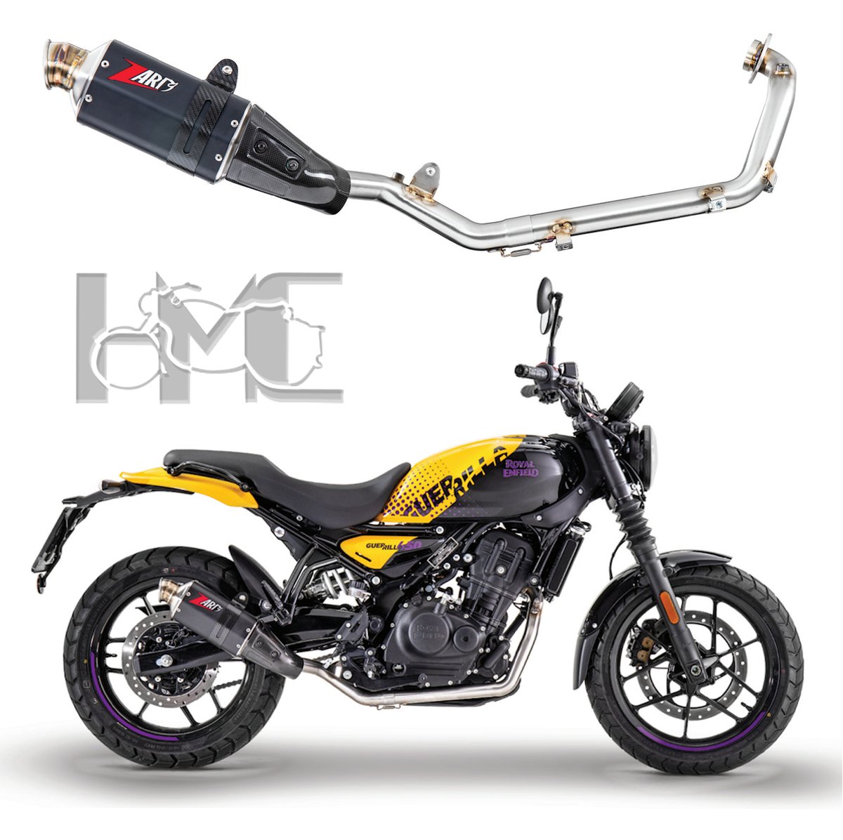 Wow, now available at Hitchcocks Motorcycles the new Zard Exhaust for the Royal Enfield Guerrilla.
#zardexhausts #Guerrilla #royalenfield #zard