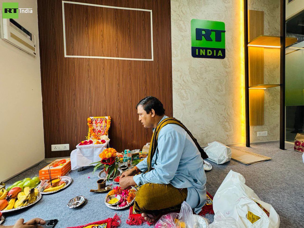 RT_India_news's tweet photo. ⚡️Namaste 🇮🇳! RT Prepares to Open BRAND NEW Office in India

A new horizon for news. Stay tuned. https://t.co/rW7CnIw2nL