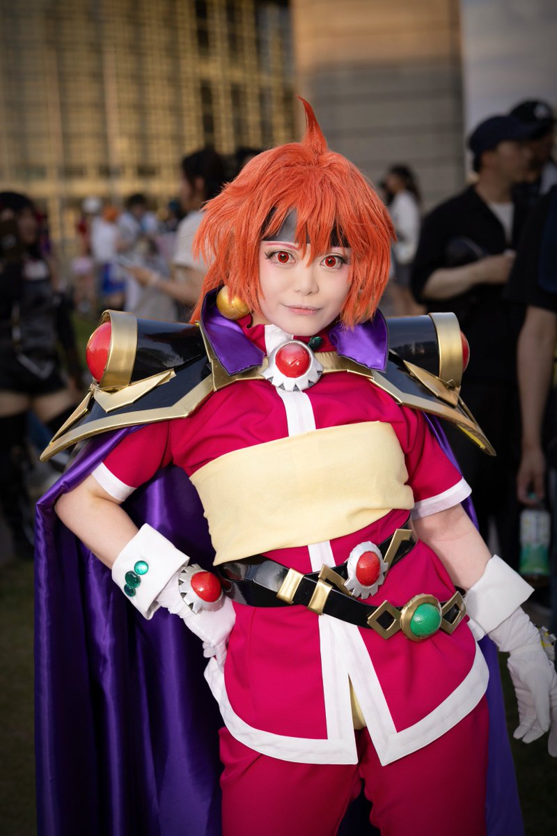 【コス写真注意⚠️】

撮影ありがとうございました。

コスサミ前夜祭
スレイヤーズ＠リナ＝インバース
📷さん<a href="/tkake773/">タカオ@17日インテ</a> 

#コスサミ2025
#そららんコス録