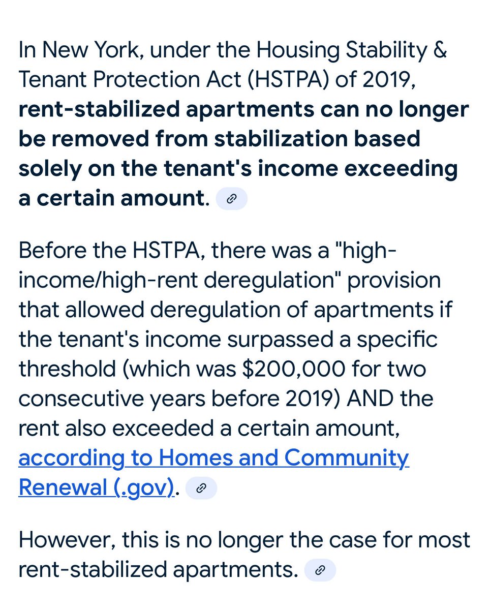 patrickctyrrell's tweet image. Cuomo’s floating the return of high-income deregulation (ironically, a policy he repealed in 2019 as governor). Decontrol never spread affordability. Rather, it fueled landlord surveillance and incentivized evictions--all in the pursuit of even higher rent hikes.