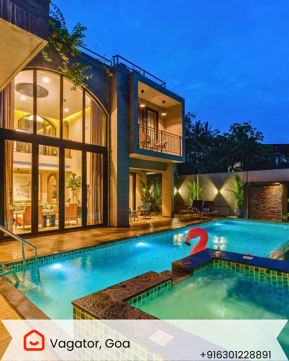 HomeyHuts's tweet photo. LM VaNa – Artistic Private Pool Villa near Vagator Beach
Just 1 km from Vagator Beach, this handcrafted retreat blends bold artistry with serene luxury.
📱 Book now: https://t.co/eudajjGxnR
📞 WhatsApp: +91 6301228891
#Homeyhuts #LuxuryVillaGoa #VagatorStay #PrivatePoolVilla https://t.co/zW6gEc84fh
