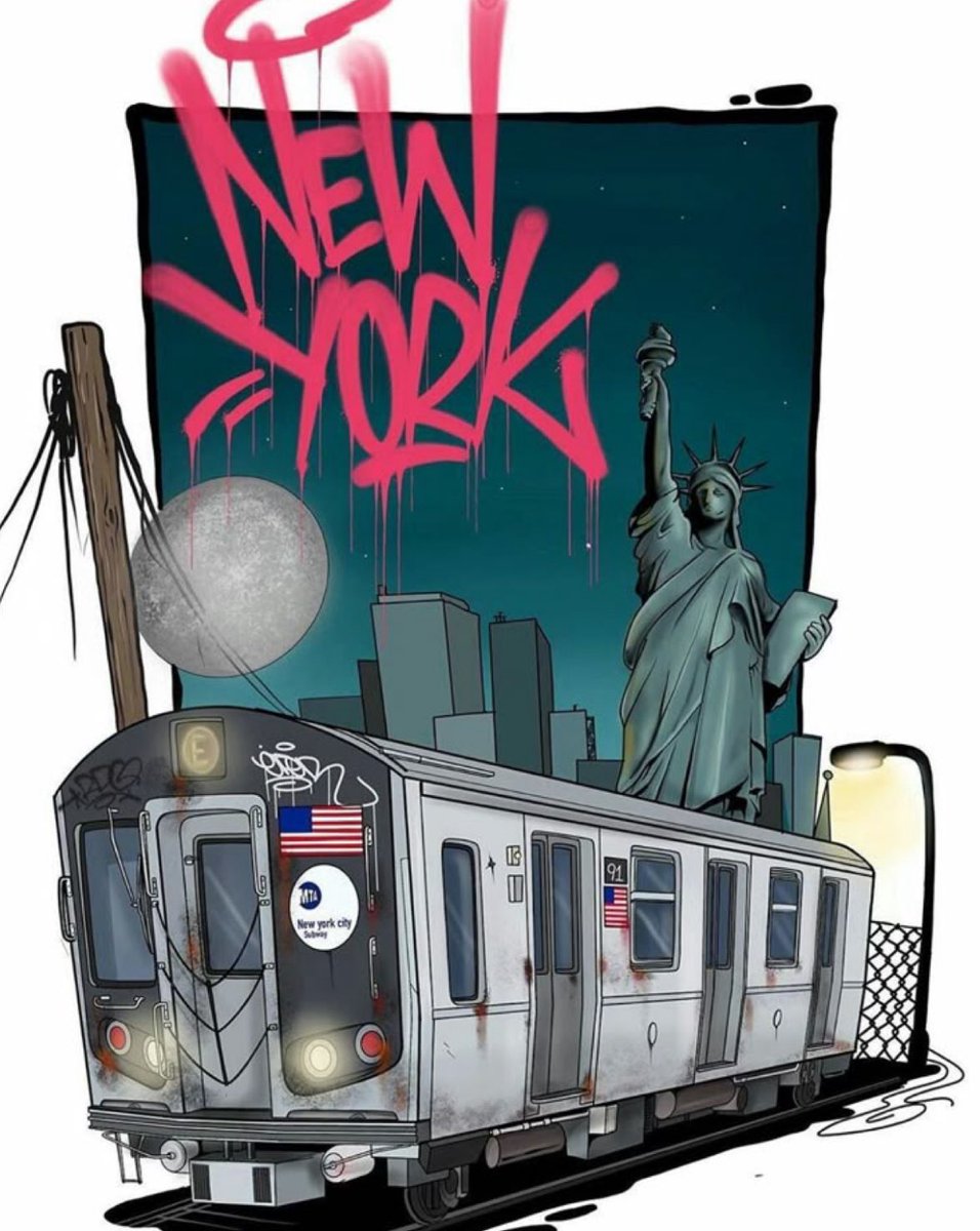 87th/#GM

“ #Subway #graffiti was originally more about name repetition than style. “ 🚇