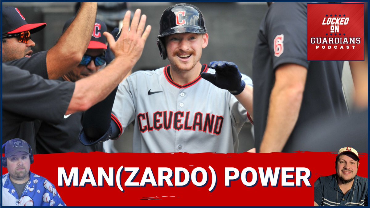 LockedGuardians's tweet image. On today's Locked On #Guardians

⚾️Discussing the emergence of Kyle Manzardo and his bash brother, CJ Kayfus
⚾️How the Guardians have surged despite struggles from All-Stars
⚾️Can they keep closing the gap in the playoff race?