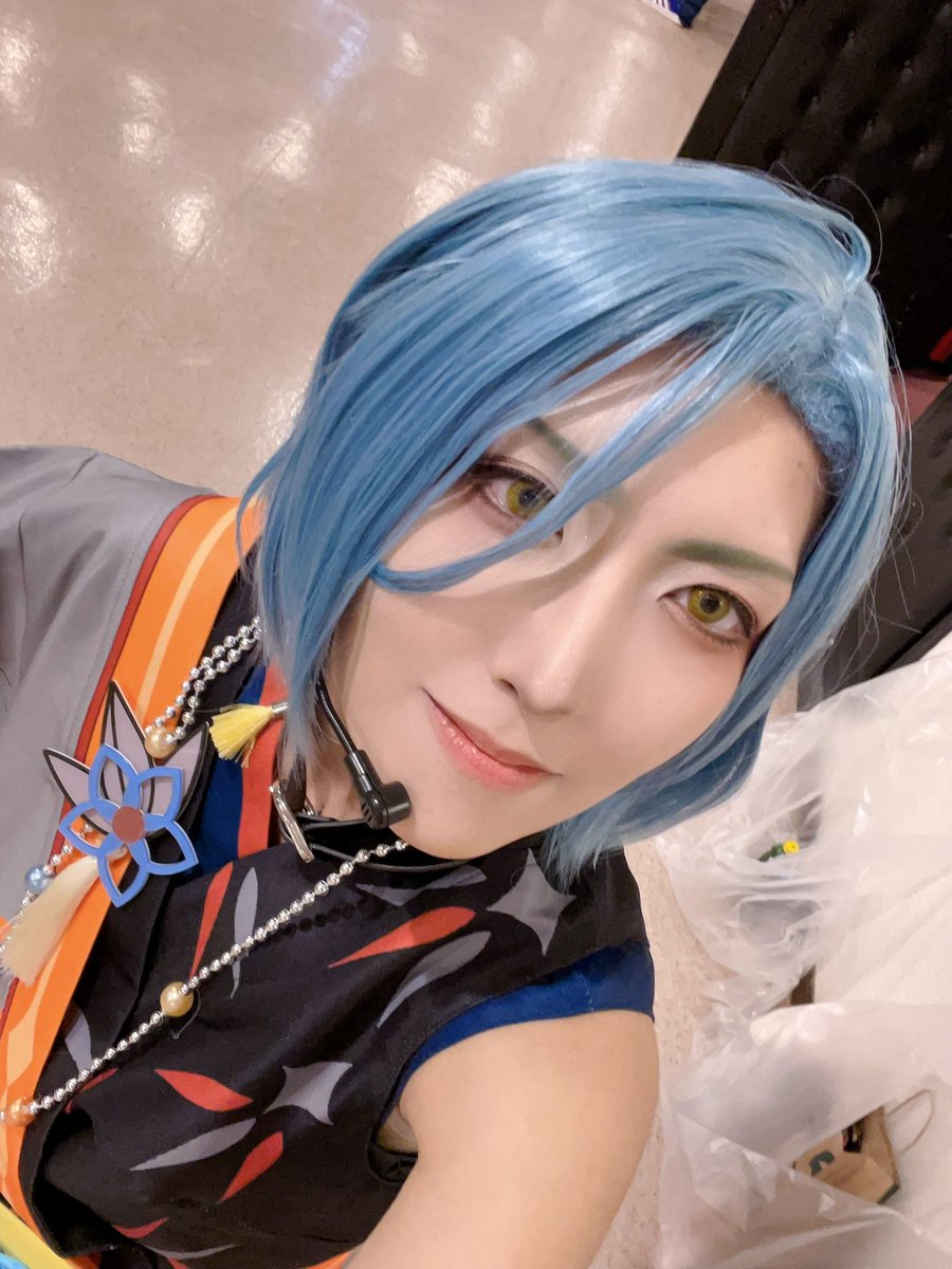 #コスダン 2部トップバッター #決勝で会おう のﾒﾙでした！初出しだし衣装と髪に虐められたけど素晴らしいバトルができたと思います👏主催も塾長も塾の仲間もありがとう☺️✨️