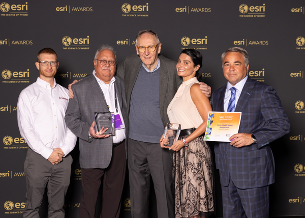 CyberTechOnline's tweet photo. We are honored to share that #CyberTech has received Esri’s Special Achievement in #GIS (SAG) Award for our impactful work in transforming public health initiatives in Essex County, NJ.

A big thank you to Jack Dangermond, #Esri and to our incredible team and partners. https://t.co/vgpvlqehqG