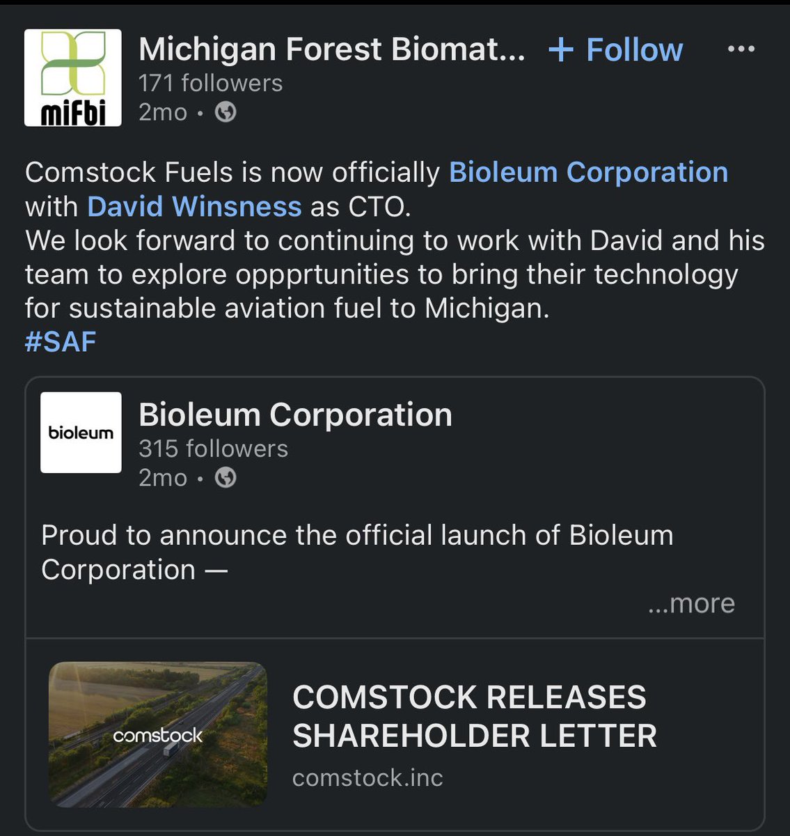 alessandrobanca's tweet photo. $LODE Unposted #Bioleum #ready2fly #RenewableFuels #Sustainability #GlobalExpansion #SAF https://t.co/V2mqe5vLgx