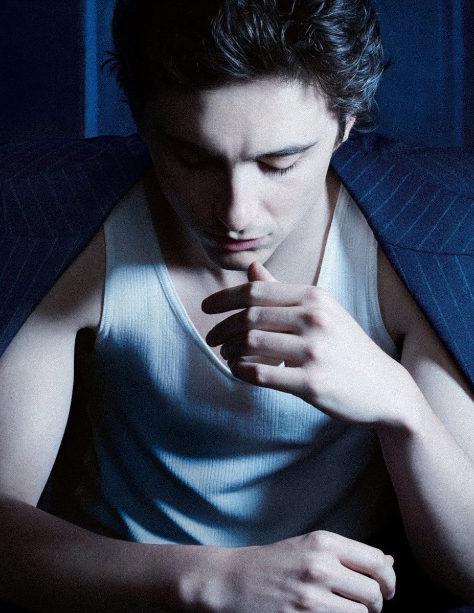 More of Timothée Chalamet photographed for Bleu de Chanel L'Exclusif. 📷