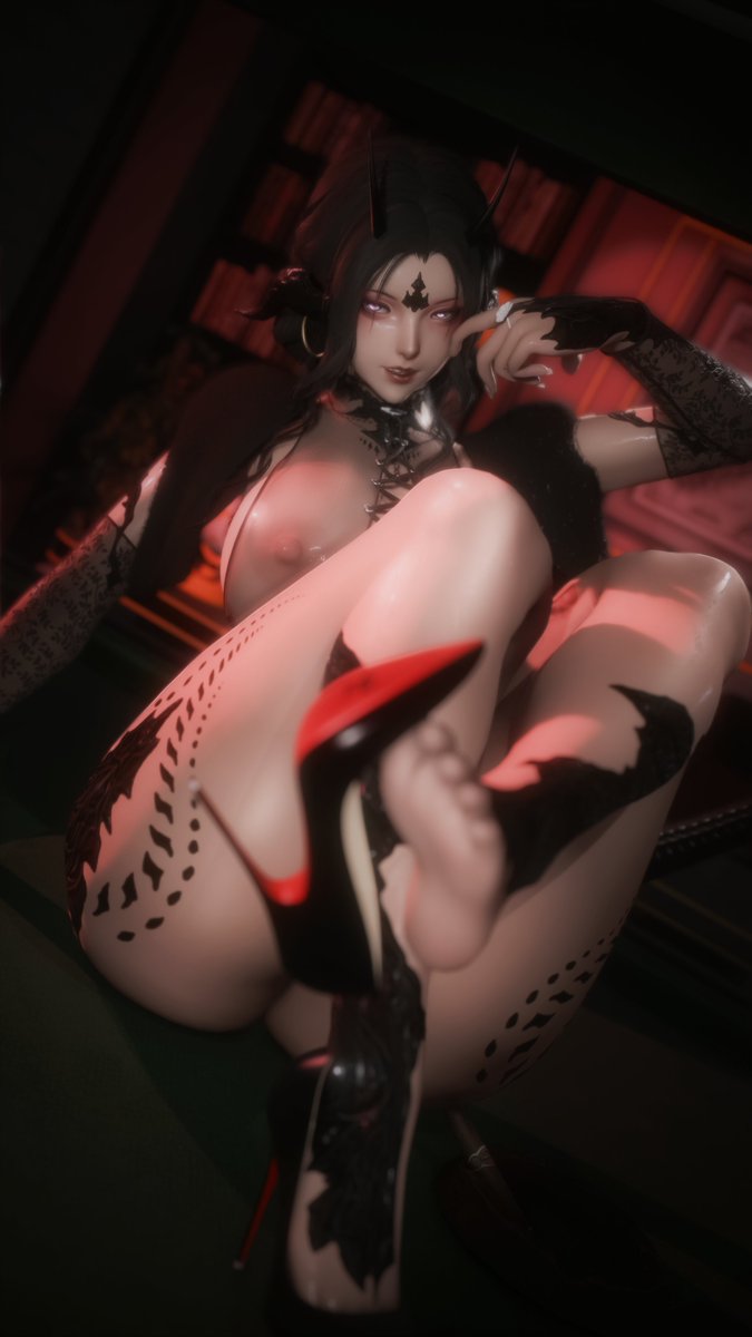 Red bottoms, Red flags, Red devil~🖤